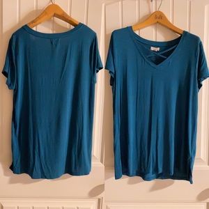 EUC Blouse with criss cross design